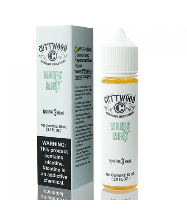 Manic Mint - Cuttwood Reimagined Series E-Liquid (60 ml)