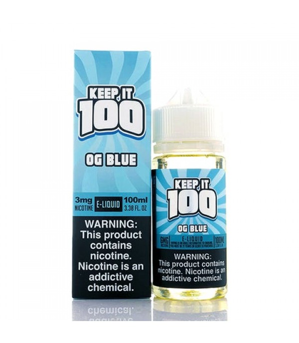 OG Blue (Blue Slushie) - Keep It 100 E-Juice