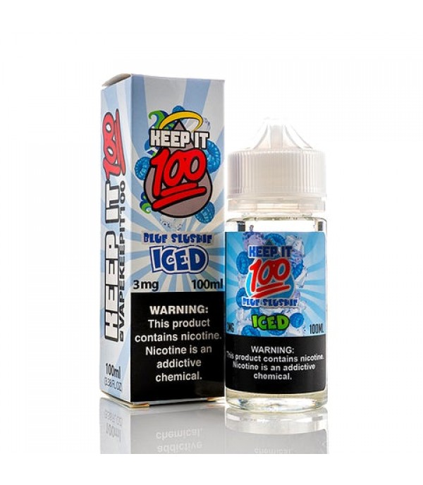 OG Blue Iced (Blue Slushie Iced) - Keep It 100 E-Juice