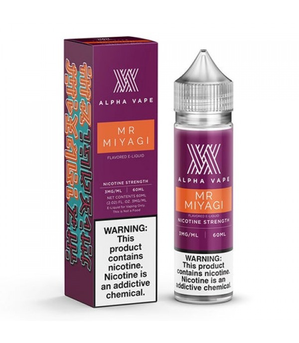 Mr. Miyagi - Alpha Vape E-Juice (60 ml)
