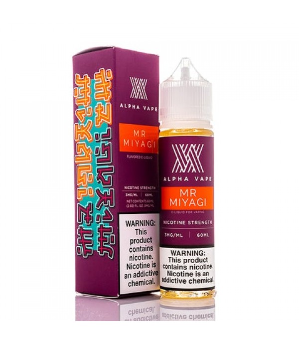 Mr. Miyagi - Alpha Vape E-Juice (60 ml)