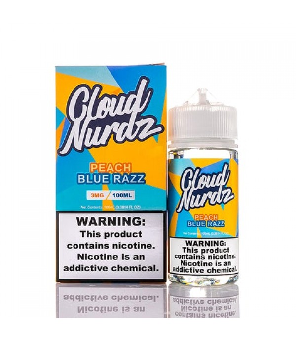 Peach Blue Razz - Cloud Nurdz E-Juice (100 ml)