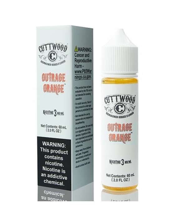 Outrage Orange - Cuttwood Reimagined Series E-Liquid (60 ml)