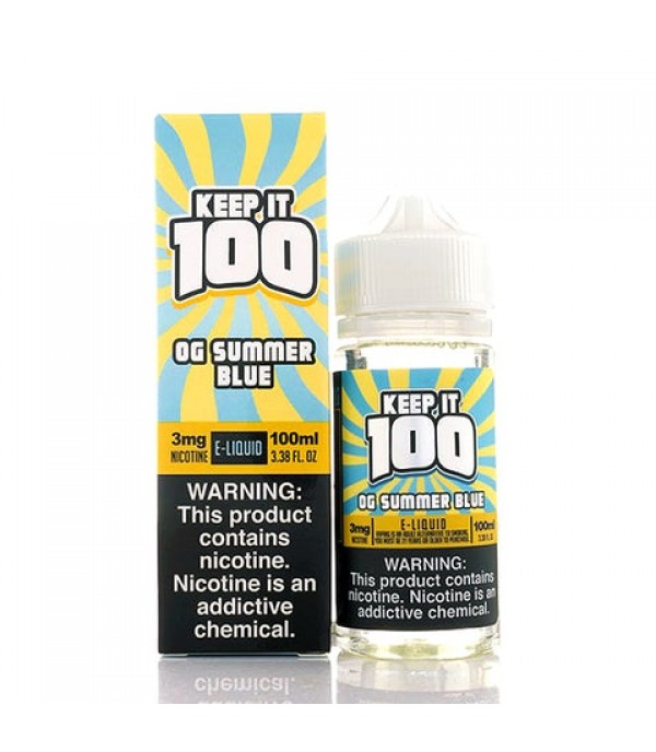 OG Summer Blue (Blue Slushie Lemonade) - Keep It 100 E-Juice