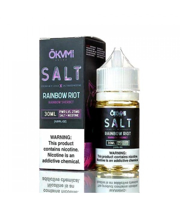 Rainbow Riot Salt - Okami E-Juice