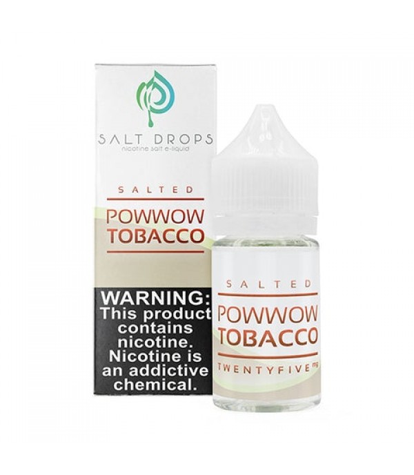 Powwow Tobacco - Salt Drops E-Juice