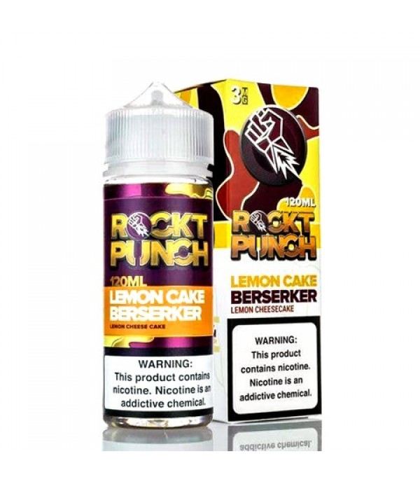 Lemon Cake Berserker - Rockt Punch E-Juice (120 ml)