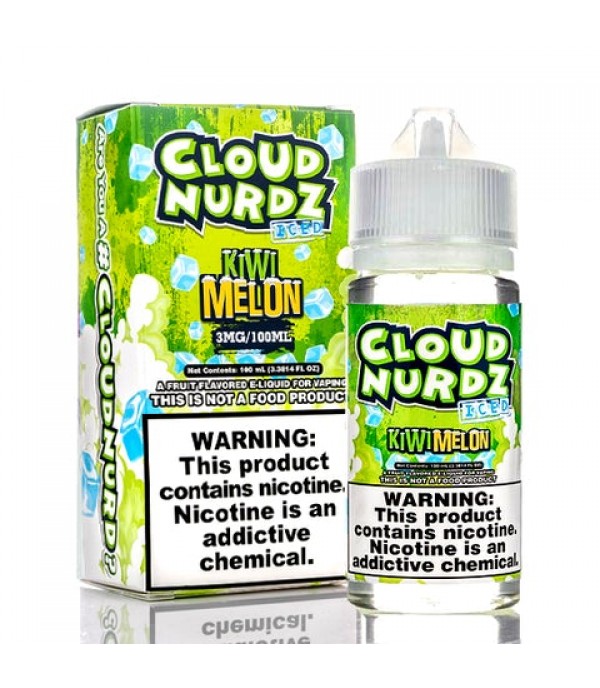 Kiwi Melon Iced - Cloud Nurdz E-Juice (100 ml)