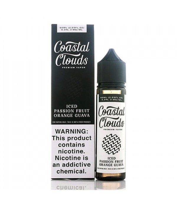 Iced Passion Fruit Orange Guava - Coastal Clouds E-Juice (60 ml)