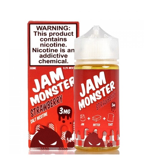 Strawberry Jam - Jam Monster E-Juice (100 ml)