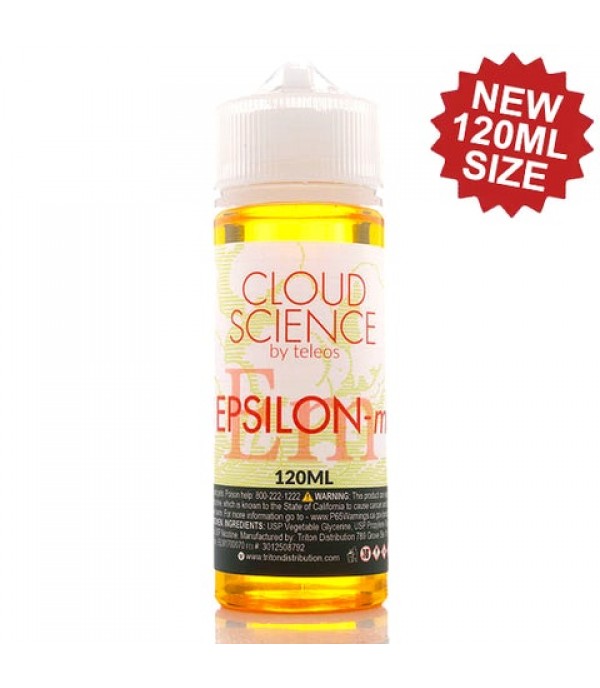 Epsilon-M - Cloud Science E-Juice (120 ml)