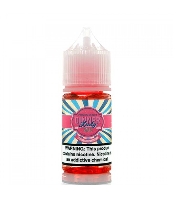 Strawberry Macaroon Salt- Dinner Lady E-Juice