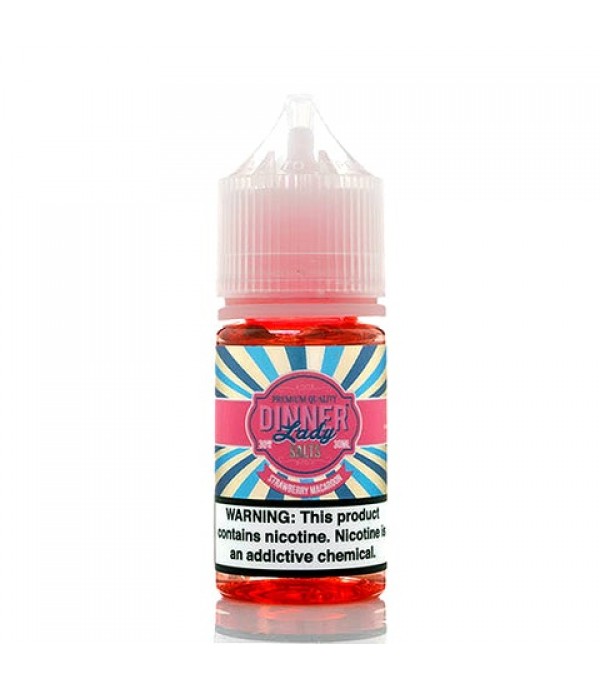 Strawberry Macaroon Salt- Dinner Lady E-Juice