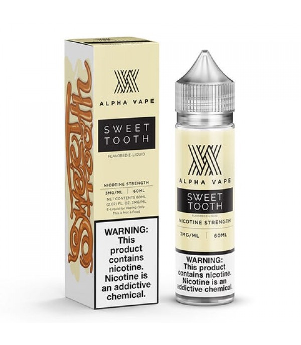 Sweet Tooth - Alpha Vape E-Juice (60 ml)
