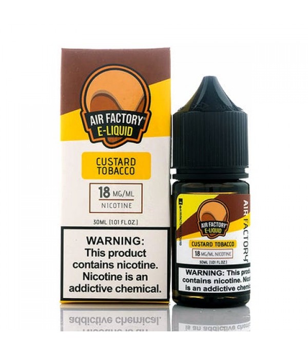 Custard Tobacco Salt - Air Factory E-Juice [Nic Salt Version]