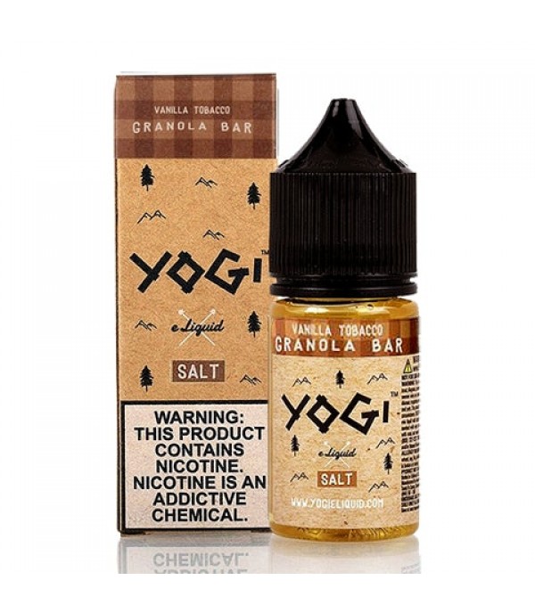 Vanilla Tobacco Granola Bar [Nic Salt Version] - Yogi E-Juice