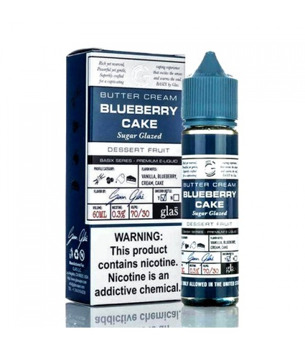 Blueberry Cake - Glas Basix E-Juice (60 ml)