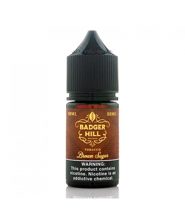 Brown Sugar Salt - Badger Hill Reserve E-Juice