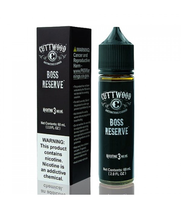 Boss Reserve - Cuttwood E-Liquid (60 ml)