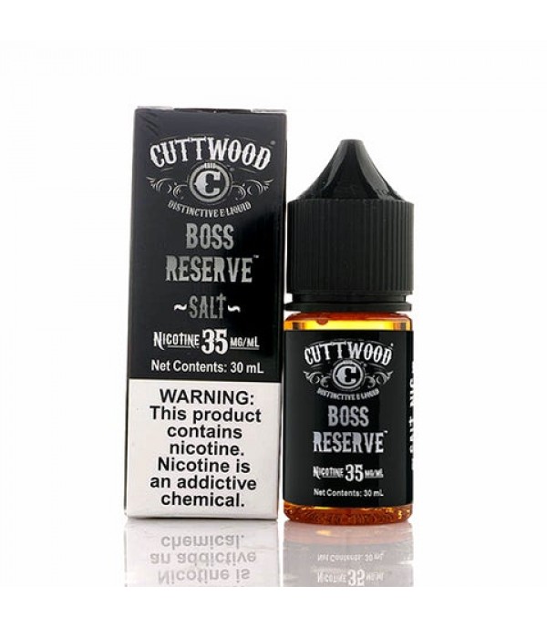 Boss Reserve Salt - Cuttwood E-Juice