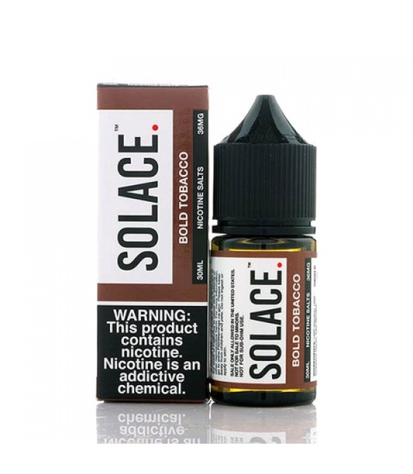Bold Tobacco Salt - Solace E-Juice