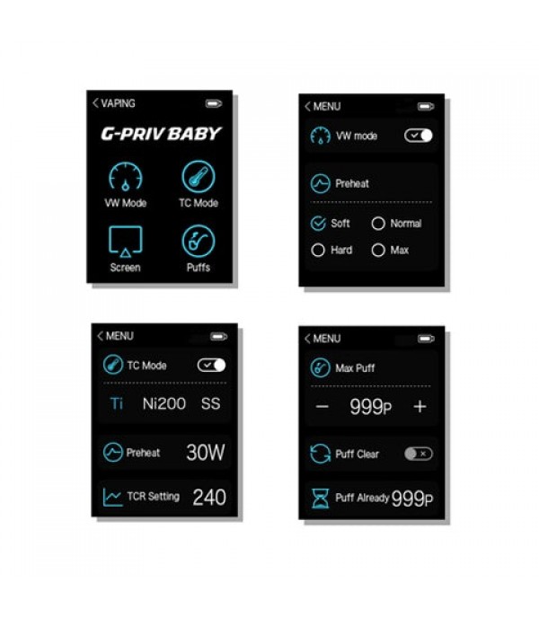 Smok G-Priv Baby LUXE Kit (85W Mod & Baby Prince)