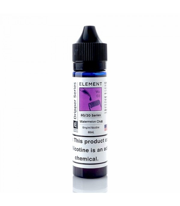 Watermelon Chill (High VG) - Element E-Juice (60 ml)