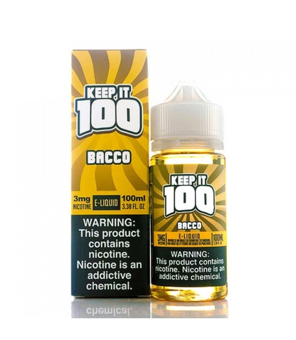 Bacco - Keep It 100 E-Juice
