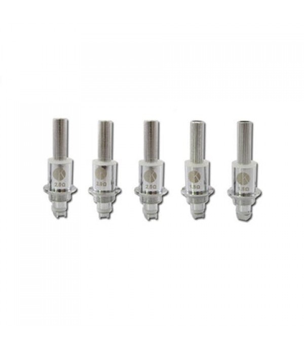 Kanger Sub Ohm Dual Coil Replacement Atomizer Heads (5 pack)