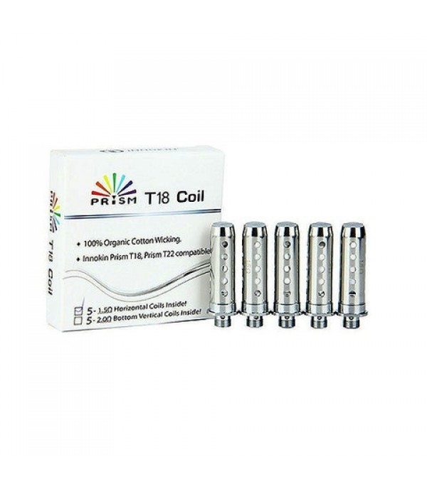 Innokin Prism T18 / T22 Replacement Coils (5 Pack)