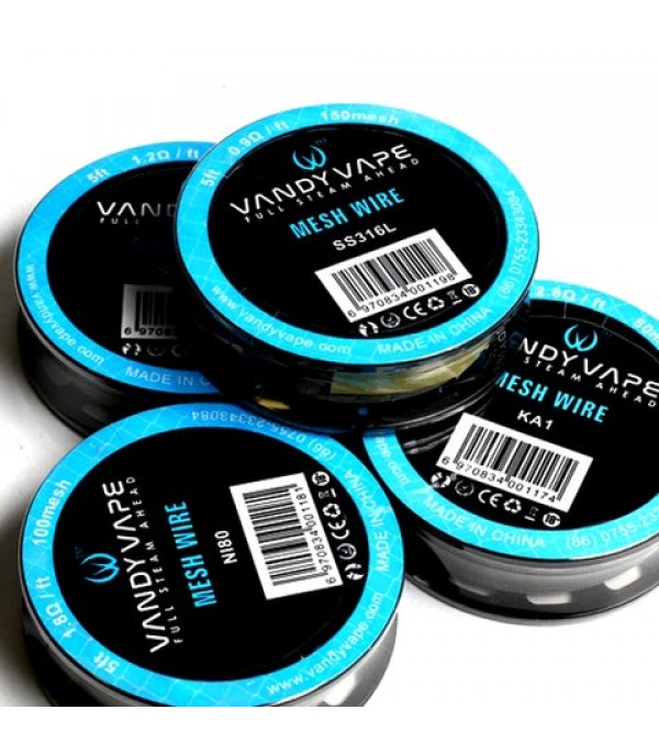 Vandy Vape Mesh Wire Rolls (KA1, Ni80, SS316L)