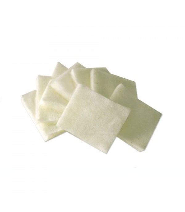 Japanese Grown Organic Unbleached Cotton Square Pads