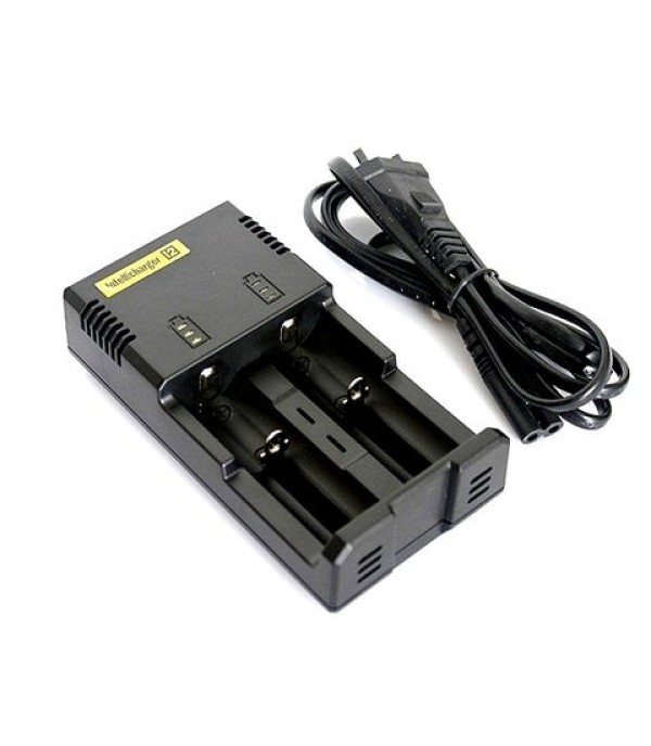 Nitecore Sysmax Intellicharge i2 2-Channel Smart Battery Charger