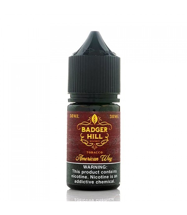 American Way Salt - Badger Hill Reserve E-Juice