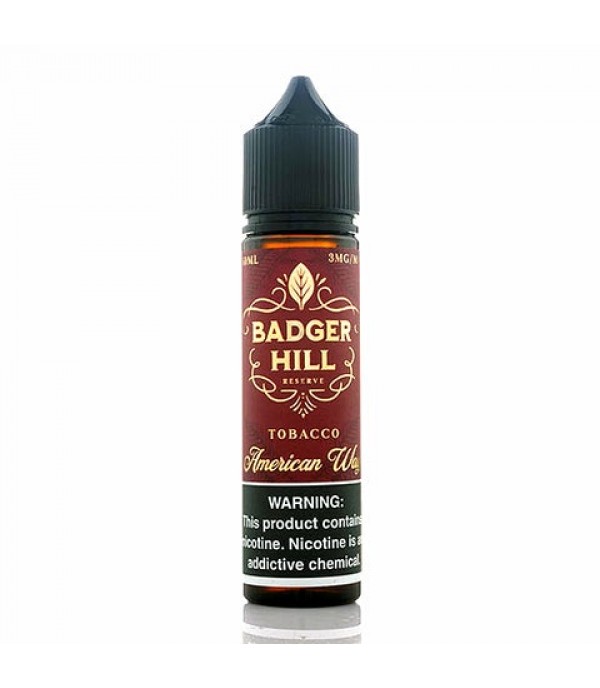 American Way - Badger Hill Reserve E-Juice (60 ml)
