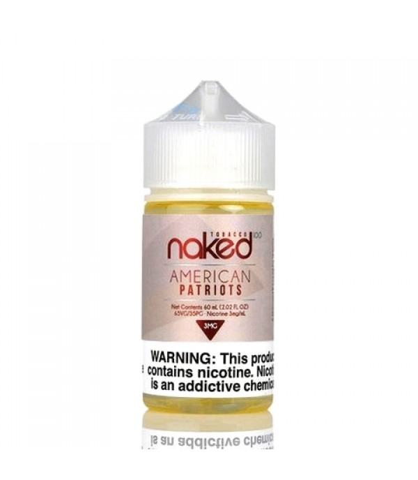 American Patriots - Naked 100 E-Juice (60 ml)