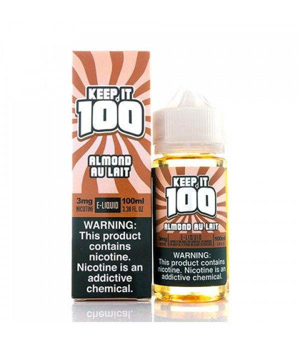 Almond Au Lait (Nilla Almond) - Keep It 100 E-Juice