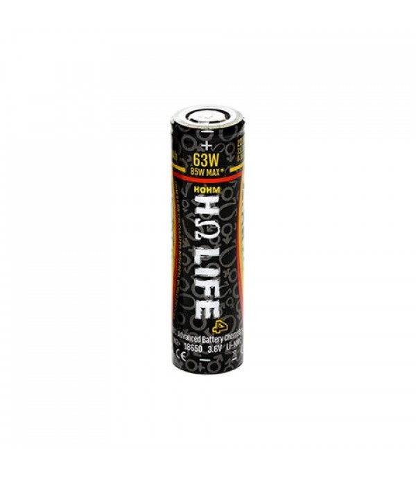 Hohm Tech Hohm Life 18650 INR 3015mAh 31.5A Flat Top Battery