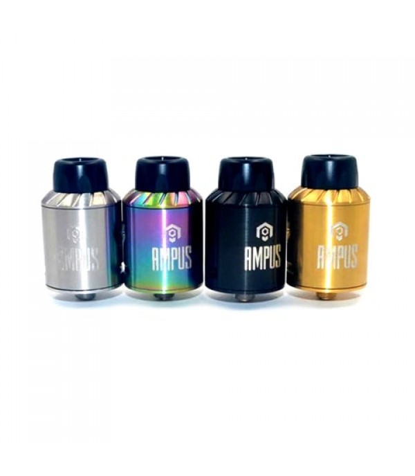 AMPUS Screwless RDA By Pulesi - Rebuildable Dripping Atomizer