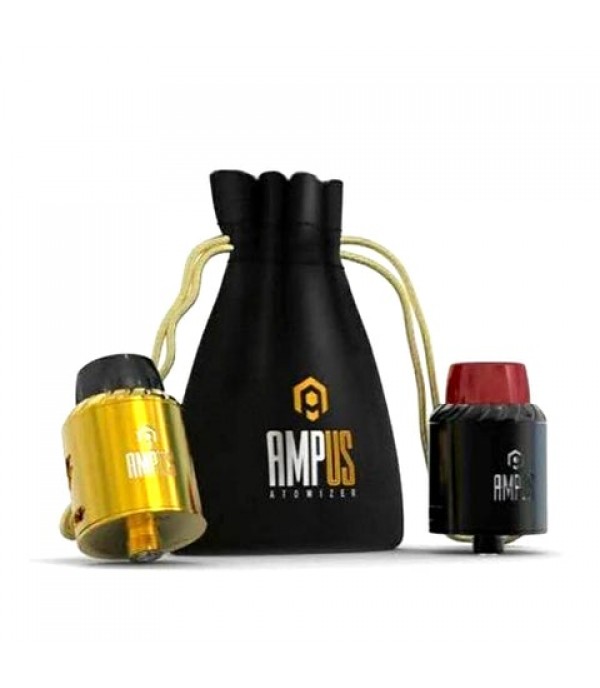 AMPUS Screwless RDA By Pulesi - Rebuildable Dripping Atomizer