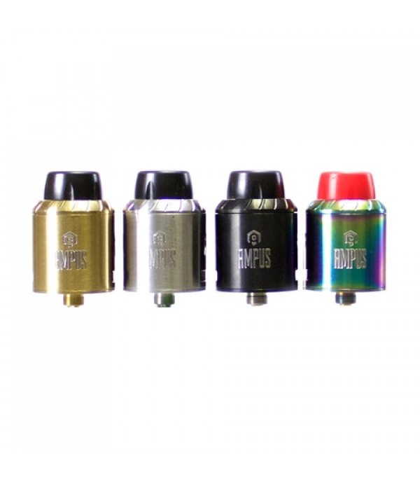 AMPUS Screwless RDA By Pulesi - Rebuildable Dripping Atomizer